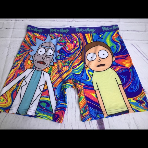 rick and morty boxer briefs